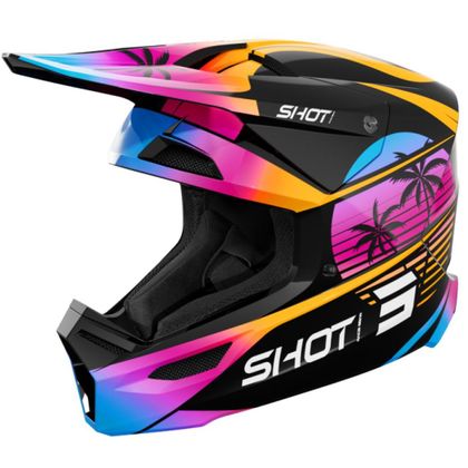 Casque cross Shot FURIOUS - MIAMI 2025 - Orange Ref : SO2999 