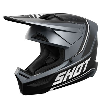 Shot FURIOUS - STADIUM 2026 Cross helmet - Black Ref : SO3288 
