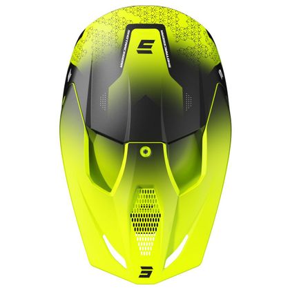 Casque cross Shot FURIOUS - STREAM 2026 - Noir / Jaune