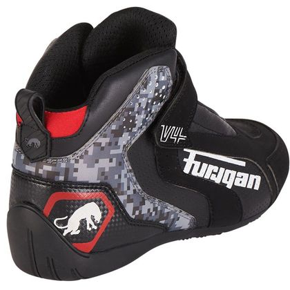 Furygan V4 VENTED Motorcykelsko - Sort. / Grå