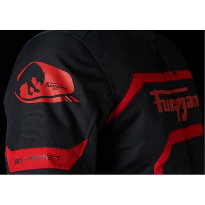 Furygan MYSTIC LADY EVO Jacket - Black / Red