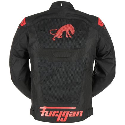 Furygan ATOM VENTED EVO Motorcykeljakke - Sort.