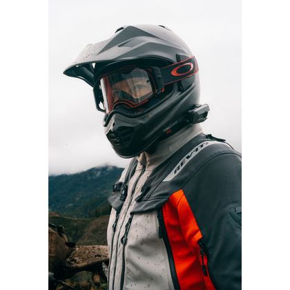 Rev it Defender 4 GORE-TEX® Motorradjacke - Grau / Rot