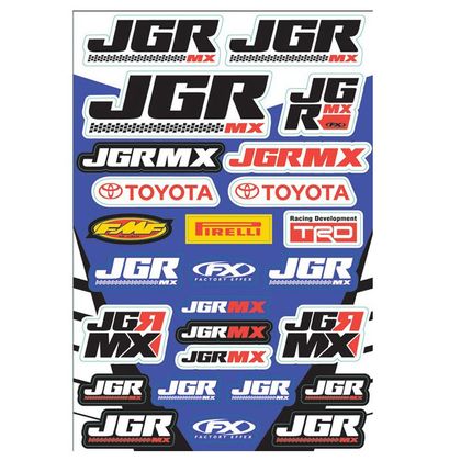Stickers Factory Effex JGR TEAM universel