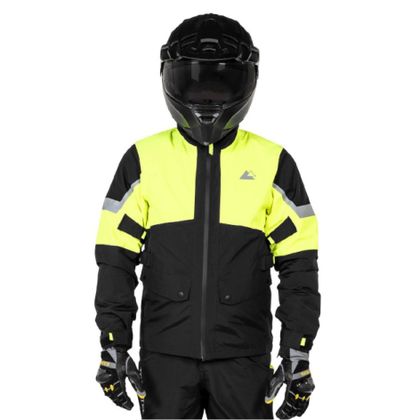 Touratech STORM Rain jacket - Black / Yellow Ref : TRT0030 