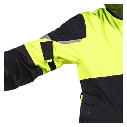 Touratech STORM Rain jacket - Black / Yellow