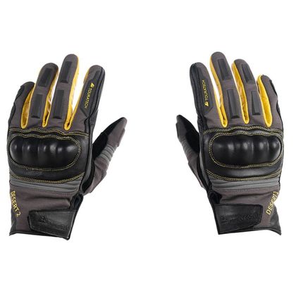 Touratech DESERT 2 Handschuhe - Grau / Gelb Ref : TRT0037 