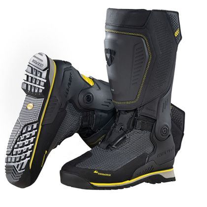 Touratech DESTINO ULTIMATE GORE-TEX® Boots - Black / Yellow