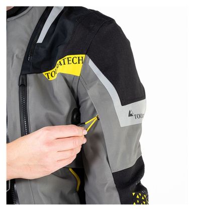 Touratech RAMBLER PRO FRAU Motorweste - Grau