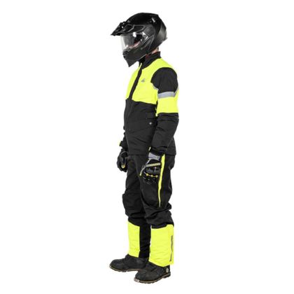 Touratech STORM Rain jacket - Black / Yellow