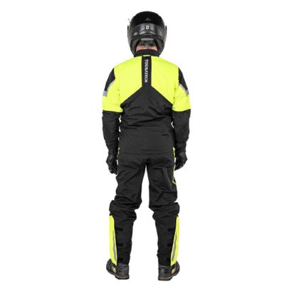 Touratech STORM Rain jacket - Black / Yellow