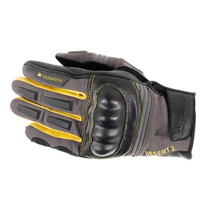 Touratech DESERT 2 Handschuhe - Grau / Gelb
