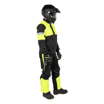 Touratech STORM Rain jacket - Black / Yellow