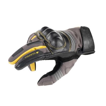 Touratech DESERT 2 Handschuhe - Grau / Gelb