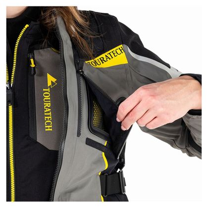 Touratech RAMBLER PRO FRAU Motorweste - Grau