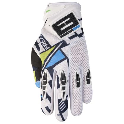 Gants cross Shot FREEGUN NOVA BLANC 