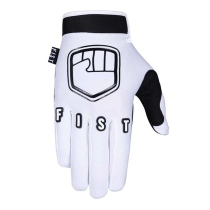 Guanti da cross Fist Handwear STOCKER PANDA - INFANTILE - Bianco / Nero Ref : FAST0023 