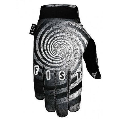 Guantes de motocross Fist Handwear STRAPPED SPIRALING 2023 - Negro / Blanco Ref : FAST0008 