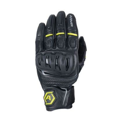 Gants ARMR RAIDEN 3.0 - Noir / Jaune Ref : AMR0009 