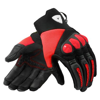 Gants Rev it SPEEDART AIR - Noir / Rouge Ref : RI1409 