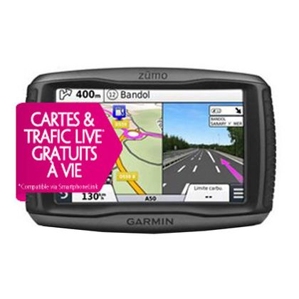 GPS Garmin ZUMO 590 LM AVEC CARTOGRAPHIE A VIE