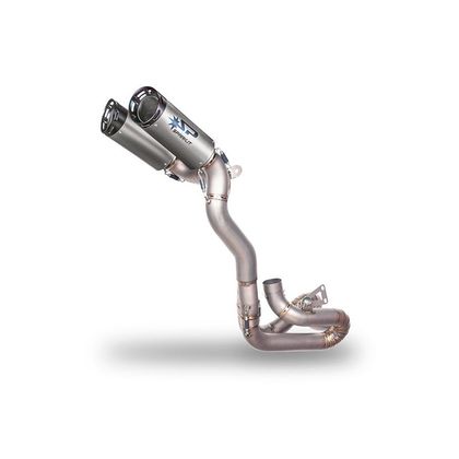 Silencieux Spark 3/4 LIGNE RACING TITANE DYNO - Gris