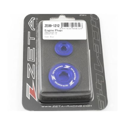 Bouchon de carter moteur Zéta  - Bleu