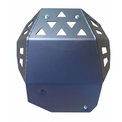 Motoboxer Aluminium Motorschutz - Schwarz