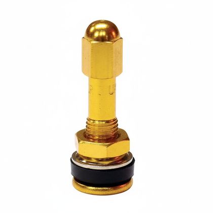 Bike It TUBELESS 35 MM GEANODISEERD, SCHROEFDRAAD 8 MM, EENHEID Klep Universeel - Geel