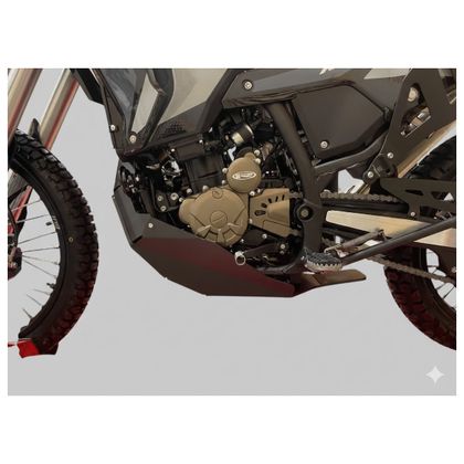 Sabot moteur Motoboxer Aluminium - Noir Ref : MTB0020 / C10-022B RIEJU 307 AVENTURA RALLY 307 I ABS - 2025