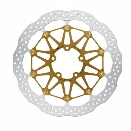 Disque de frein Rond Galfer Racing FLOATECH KASHIMA 330X6MM Ref : GALR0008 / DF774JCW1HI DUCATI 1098 1098 - 2007 - 2009