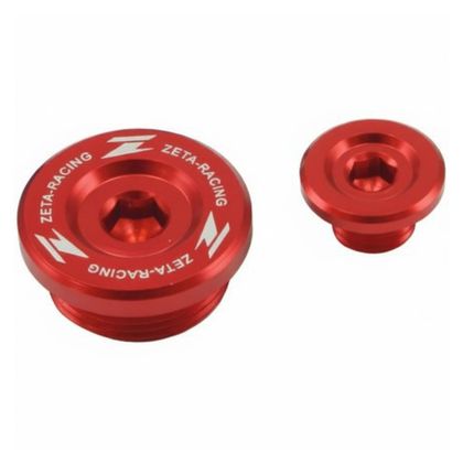 Bouchon de carter moteur Zéta  - Rouge