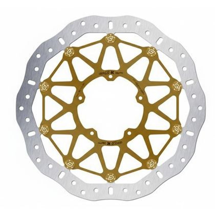 Disque de frein Rond Galfer Racing FLOATECH KASHIMA 330X6MM Ref : GALR0003 / DF134JCW160HI 