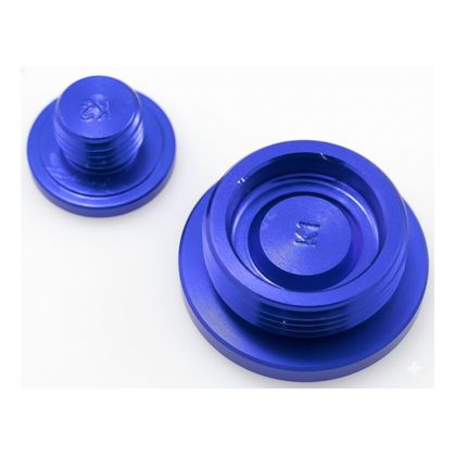 Bouchon de carter moteur Zéta  - Bleu