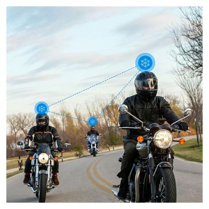 Sena PHANTOM ANC MET INTERCOM Integraalhelm - Zwart