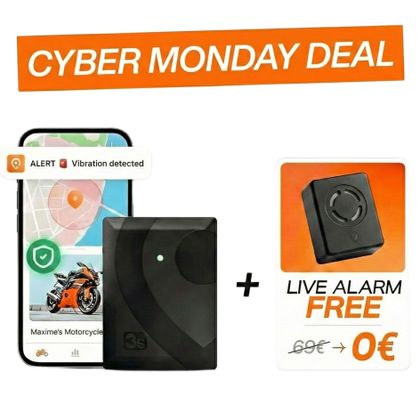 Traceur GeoRide 3s + Live Alarm OFFERT - Tracker GPS - Alarme connectée - Détection radar en sous-sol Ref : GEO0011 / GEO0003-GEO0007 
