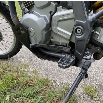 Sabot moteur Motoboxer Aluminium - Noir