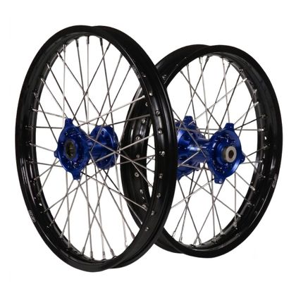 Roue Bud Racing avant + arrière - Bleu / Noir
