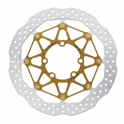 Galfer Racing FLOATECH KASHIMA 309,75X5,5MM Runde Bremsscheibe Ref : GALR0010 / DF906JCW1HI TRIUMPH 765 DAYTONA MOTO2 765 - 2019 - 2020