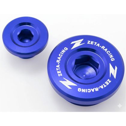 Bouchon de carter moteur Zéta  - Bleu