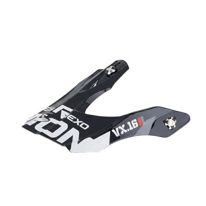 Visière TT Scorpion Exo VX-16 EVO AIR ANALOG - Noir / Rouge