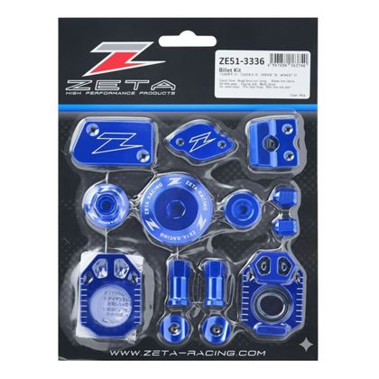 Kit d'accessoires Zéta Anodisé - Bleu