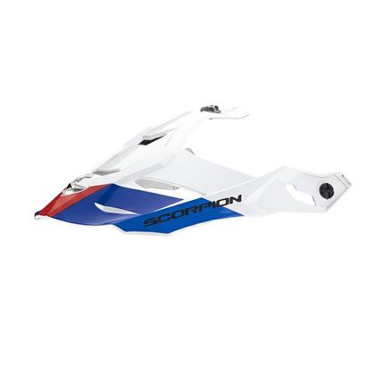 Visière casque Scorpion Exo ADF-9000 DESERT - Blanc / Bleu