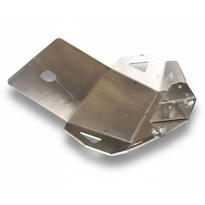 Sabot moteur Motoboxer Aluminium - Gris Ref : MTB0006 / C10-014 KAWASAKI 650 KLR 650 (KL650C) - 1995 - 2003