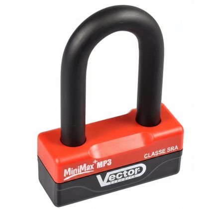 Vector Minimax+ MP3 Scheibe Schloss 3-Räder Scooters Diebstahlsicherung Universell Ref : VEC00033A / 1073540 
