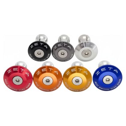 Zéta 35MM 2PCS Universal Steering wheel caps - Orange