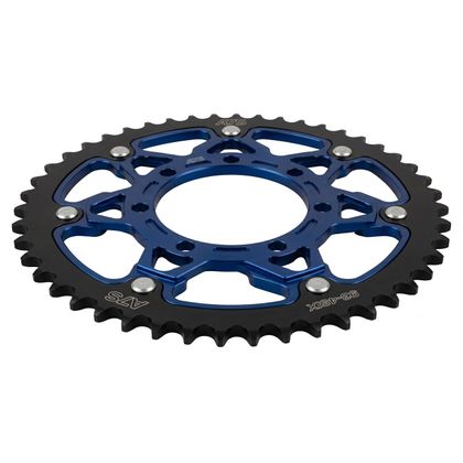 Couronne Bud Racing alu/Acier Dual 50 dents - Bleu