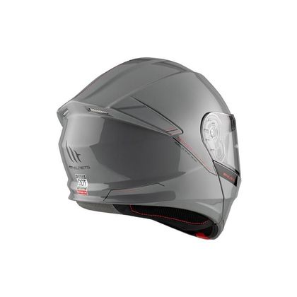 Casque modulable MT HELMETS GENESIS SV - PURE - Gris