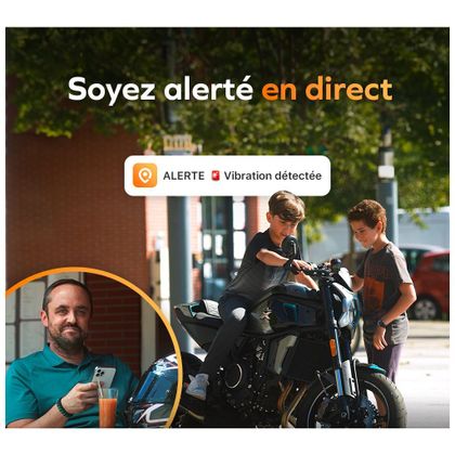 Traceur GeoRide 3s + Live Alarm OFFERT - Tracker GPS - Alarme connectée - Détection radar en sous-sol