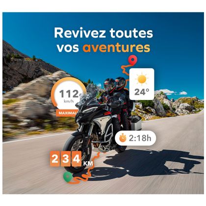 Traceur GeoRide 3s + Live Alarm OFFERT - Tracker GPS - Alarme connectée - Détection radar en sous-sol